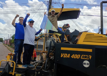 GOVERNADOR CLÉCIO LUÍS VISTORIA OBRAS EM SANTANA E REAFIRMA COMPROMISSO COM O DESENVOLVIMENTO DO MUNICÍPIO